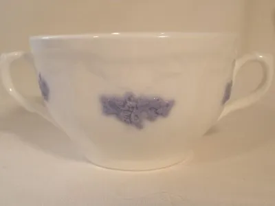 Buy Adderley Chelsea Blue Grapes Childs Cup W/Handles Antique Vtg Or Bouillon Cup #7 • 23.65£