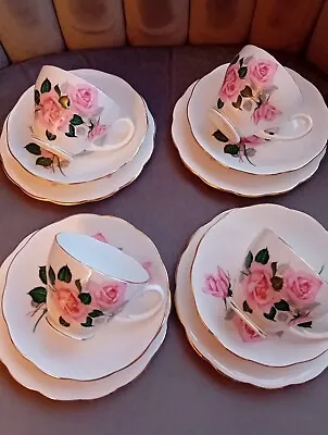 Buy Vintage Bone China Roselyn Tea Cups Saucers ,Tea Plates • 12.99£
