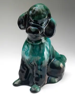 Buy Canadian Blue Mountain Pottery Poodle Figurine Ceramic Slipware Vintage Ornament • 24.60£