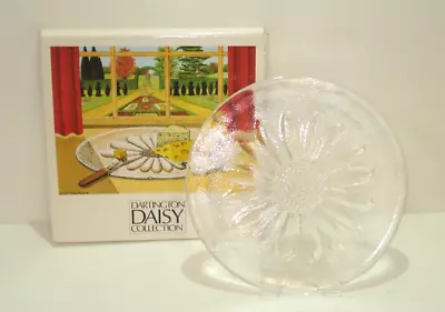 Buy Dartington Daisy Collection Glass Cheese Platter Frank Thrower *See Desc* #KT • 7.50£