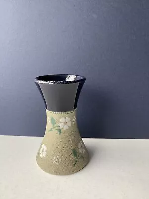 Buy Lovatts Langley Pottery Vase Blue Grey Daisy Waisted 4”/10.5cm Tall • 5£