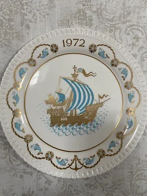 Buy Vintage Spode Christmas Plate  On The Twelfth Day Of Christmas  1972 • 4.99£