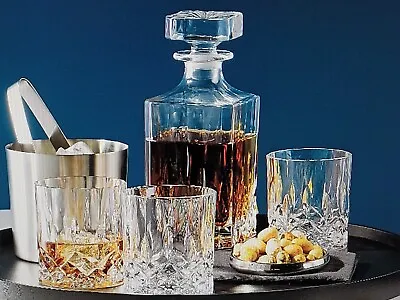 Buy ROYAL DOULTON Seasons Decanter Set: Decanter And 6 Tumbler Glass, Crystal • 85.99£