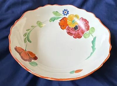 Buy Vintage A.E. Gray's Pottery Floral Hand Painted 8.25  Bowl • 47.98£