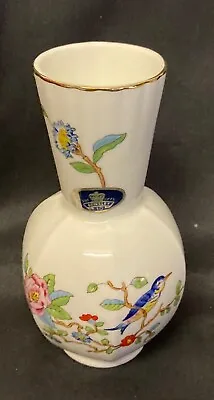 Buy Aynsley Pembroke Hexagonal Shaped Small Bud Vase Fine English Bone China Unusual • 4.50£