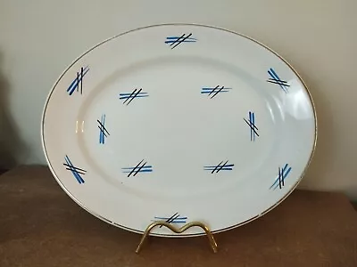 Buy Vintage 1950s, Swinnertons Art Deco/Mid Century Serving Platter, 26x33cm • 11.95£