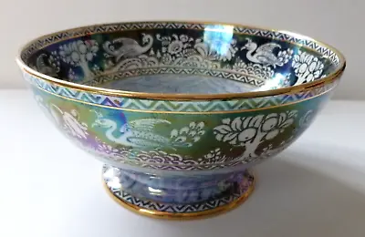 Buy NEW HALL POTTERY Boumier Ware LUSTRE WARE POTTERY FRUIT BOWL Lucien Boullemier • 44.99£