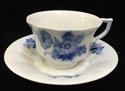 Buy Demitasse Cup & Saucer Royal Copenhagen Delft Blue White Bone China Porcelain • 27.44£