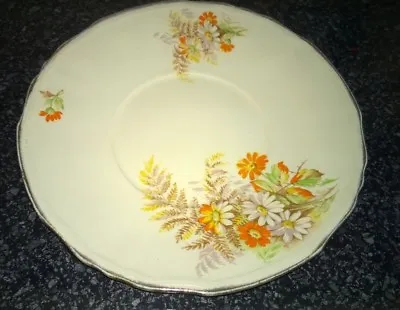 Buy Vintage Alfred Meakin Daisy Flowers Pattern Plate 12 Cm Approx. Made England • 4.99£