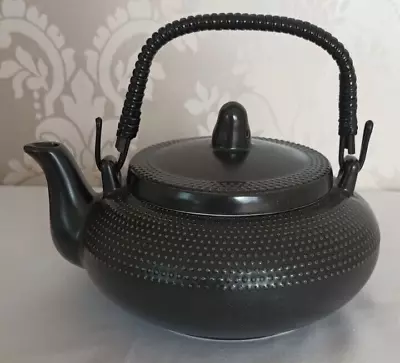Buy Sweet Expressions Asian Inspired Small Black Teapot With Infuser/Lid New/Unused • 30.21£