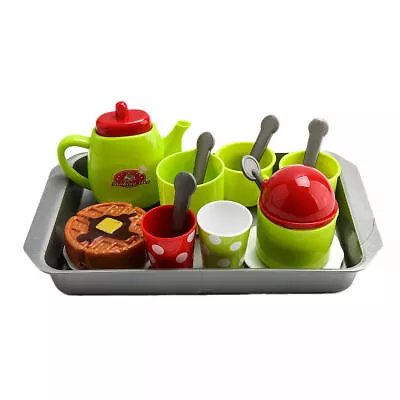 Buy 18Pcs Child Pretend Play Tea Party Toy Kitchen Set Kids Educational Toy Gift • 12.86£