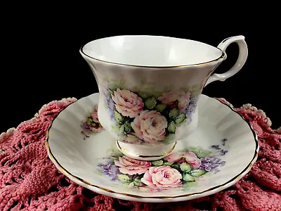 Buy Crown Dorset Fine Bone China Teacup & Saucer From England • 14.14£