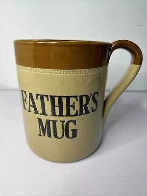 Buy HUGE Moira Pottery  Father's Mug  Cup Made In England Stoneware • 20£