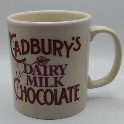 Buy Vintage Cadburys Dairy Milk Chocolate Mug - Staffordshire Tableware • 5.99£