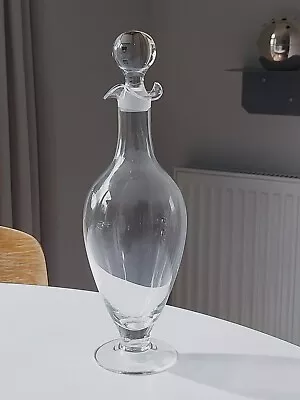 Buy Superb Dartington Crystal Rachael Footed Decanter Clear Glass Pattern De544 • 19.50£