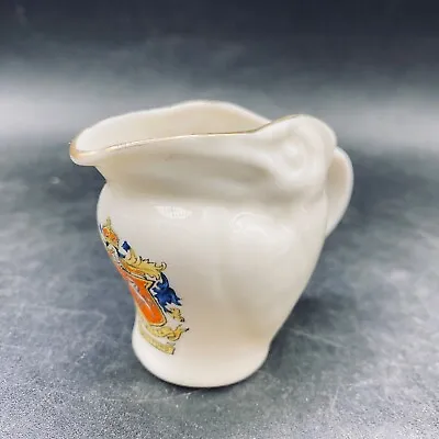 Buy DARTFORD KENT Crest Crested China Pelican Pitcher Miniature China Collectable • 12.47£