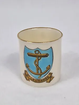 Buy W.H. Goss St. Leonards VINTAGE  China Crested  Miniature Cup VTG • 3.99£