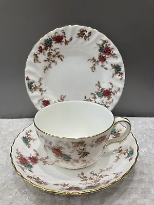 Buy VINTAGE Minton BONE CHINA Ancestral Trio - Tea Cup, Saucer And 7  Plate VGC • 5.99£