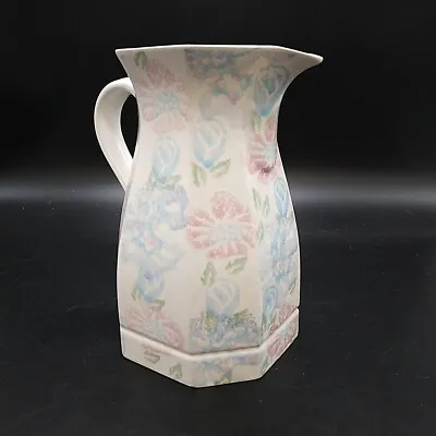 Buy Bridlington Parkrose Pastel Coloured Floral Patterned Ceramic Jug - 8.5  High • 15£