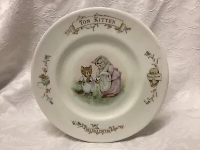 Buy Royal Albert Beatrix Potter Tom Kitten  8   Plate  Teatime Collection • 6£