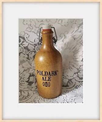 Buy Vintage Poldark Ale Cornwall Stoneware Bottle With Stopper - Bar Restaurant Cafe • 15£