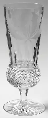 Buy Edinburgh Crystal Thistle Pattern Champagne Flute Glass ~ 6.75  High ~ Excellent • 59.99£