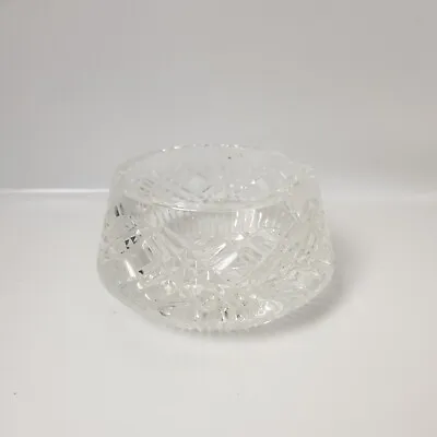 Buy Tyrone Cut Glass Crystal Bowl Perfect Signed Tyrone • 25£