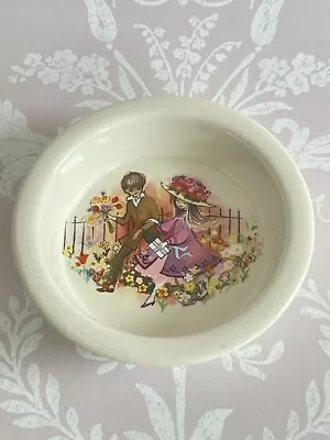 Buy Vintage 1970’s Carlton Ware Dish With ‘sweethearts’ Made In England • 5£