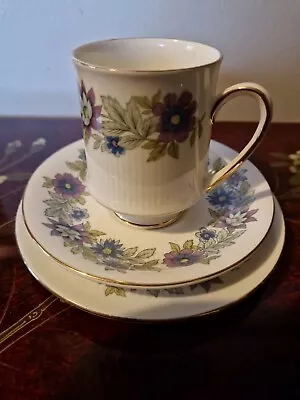 Buy Vintage Paragon Cherwell Bone China Coffee Cup, Saucer & Cake Plate  • 4£