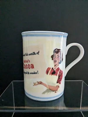 Buy Laura Ashley Fine Bone China Mug Retro Cocoa 1950s Housewife Mother's Day Gift • 6.95£