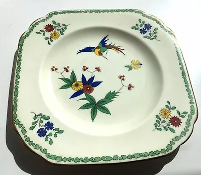 Buy Tuscan Square Side Plate, Bird Of Paradise • 4.99£