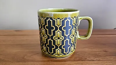 Buy Hornsea Mug By John Clappison Green Mug Cross Design • 26£