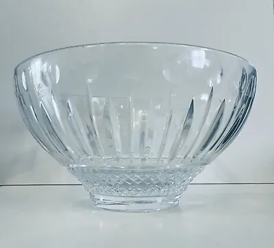 Buy Vintage Fruit Bowl High Quality Design Clear Cut Glass VGC • 9.99£