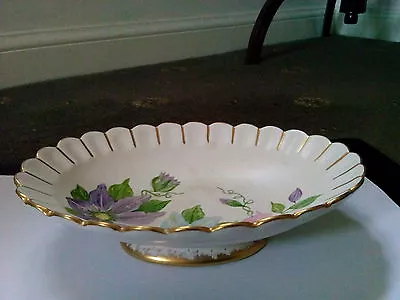 Buy HAND PAINTED DISH BY H J WOOD BURSLEM ENGLAND 1948c IN LOVELY CONDITION • 5£