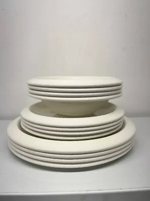 Buy Jamie Oliver Churchill Ivory Dinner Set 12x Pieces Ceramic Collect GL4 • 59.99£