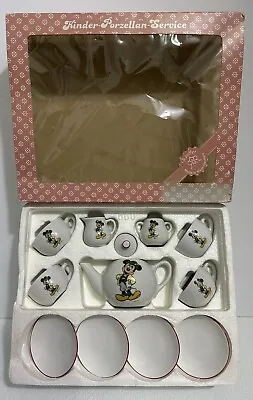 Buy Reutter Porcelain West Germany Kinder Porzellan Service Child's Tea Set Disney • 14.30£