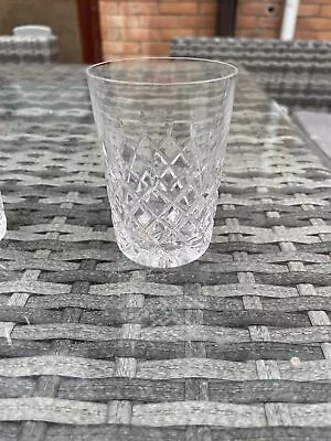 Buy Whisky Diamond Cut Glasses X2 • 20£