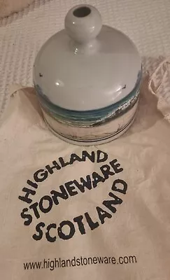 Buy Highland Stoneware Hand Painted Cheese Dome • 25£