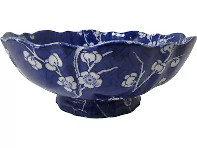 Buy Mason's Ironstone Cauldron China England Blue Floral Fruit Bowl Decorative • 20£