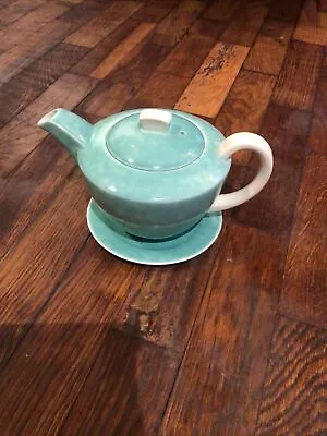 Buy Poole Pottery Teapot Shagreen Vintage • 20£