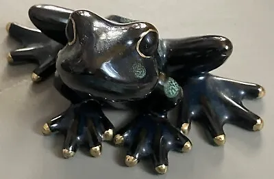 Buy Vintage Shudehill Golden Pond Series Ceramic Frog ! • 19.99£