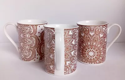 Buy Set Of 3 Fine China Coffee Mugs • 8£