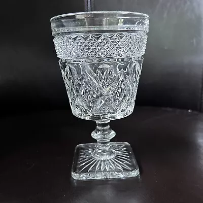 Buy IMPERIAL GLASS OHIO Cape Cod Clear Water Goblet • 13.43£