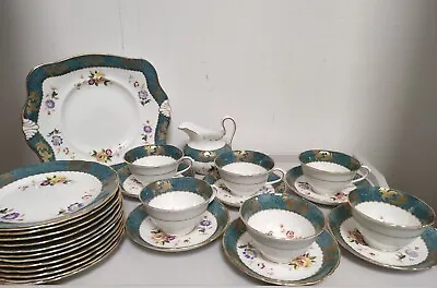 Buy Vintage Tea Set By TUSCAN CHINA England 8065, Items Sold Individually • 5£
