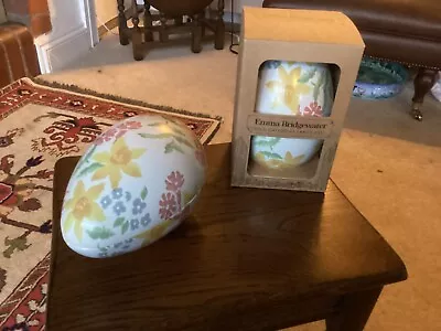 Buy Emma Bridgewater Large Metal Easter Egg, Boxed, Wild Daffodils • 12.50£