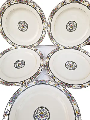Buy Set Of 4 X Vintage Royal Doulton Fine China TAVISTOCK Breakfast/Lunch Plates 9  • 18.50£