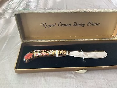 Buy Royal Crown Derby Imari Boxed Butter Knife • 13.50£
