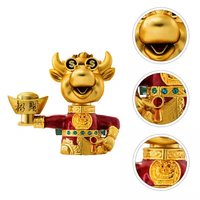 Buy  Year Of Ox Decoration The Chinese Zodiac Figurines Ornaments Animal • 11.65£