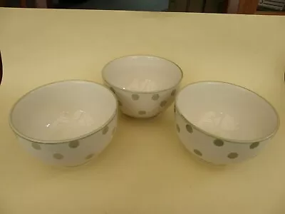 Buy At Home With Ashley Thomas 14cm Dia. Stoneware Soup/Past Bowls, Set Of 3. • 15.50£