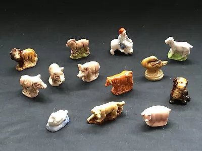 Buy Collection Of 13 Wade Whimsey Animals Mainly Farmyard • 12.50£